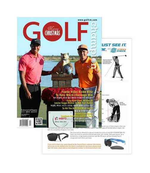 StanceCheck Featured in Golf Champion Magazine
